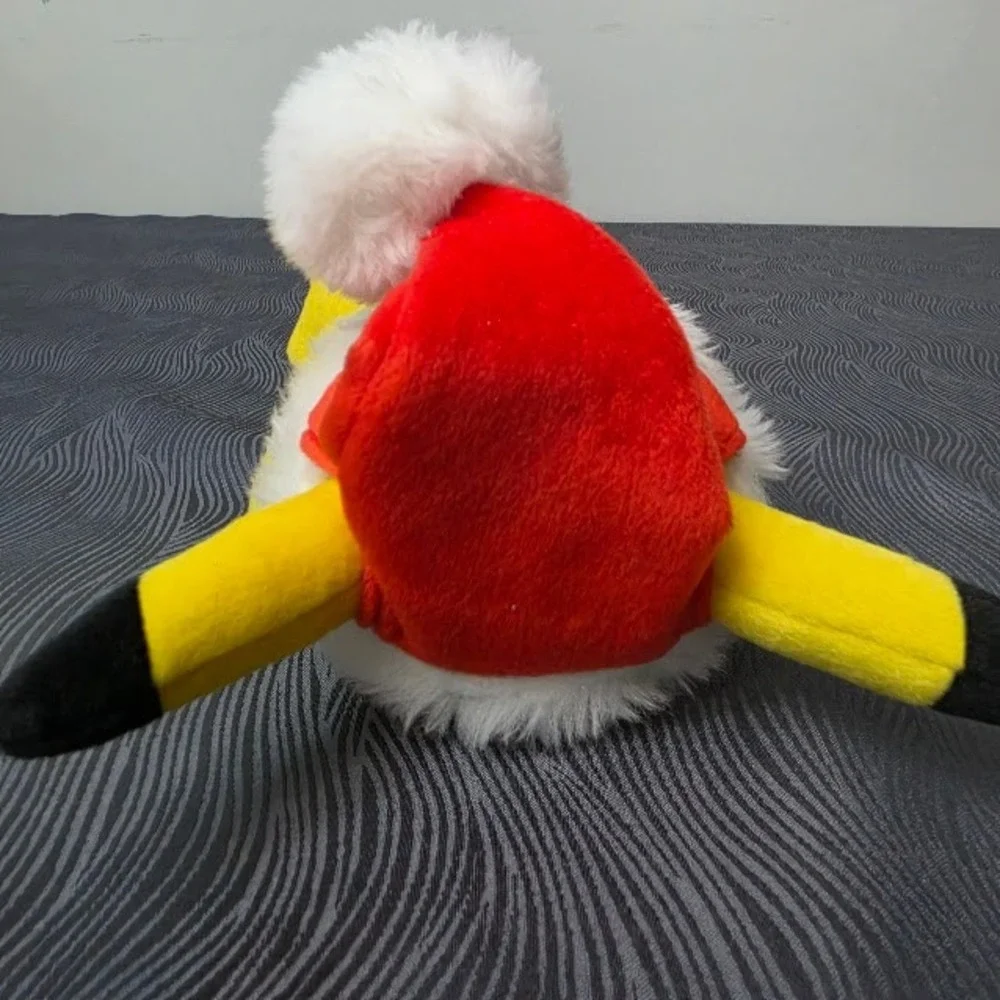 TOMY Pokemon 2017 Winking Pikachu Plush Santa Christmas Hat 8: Stuffed Animal